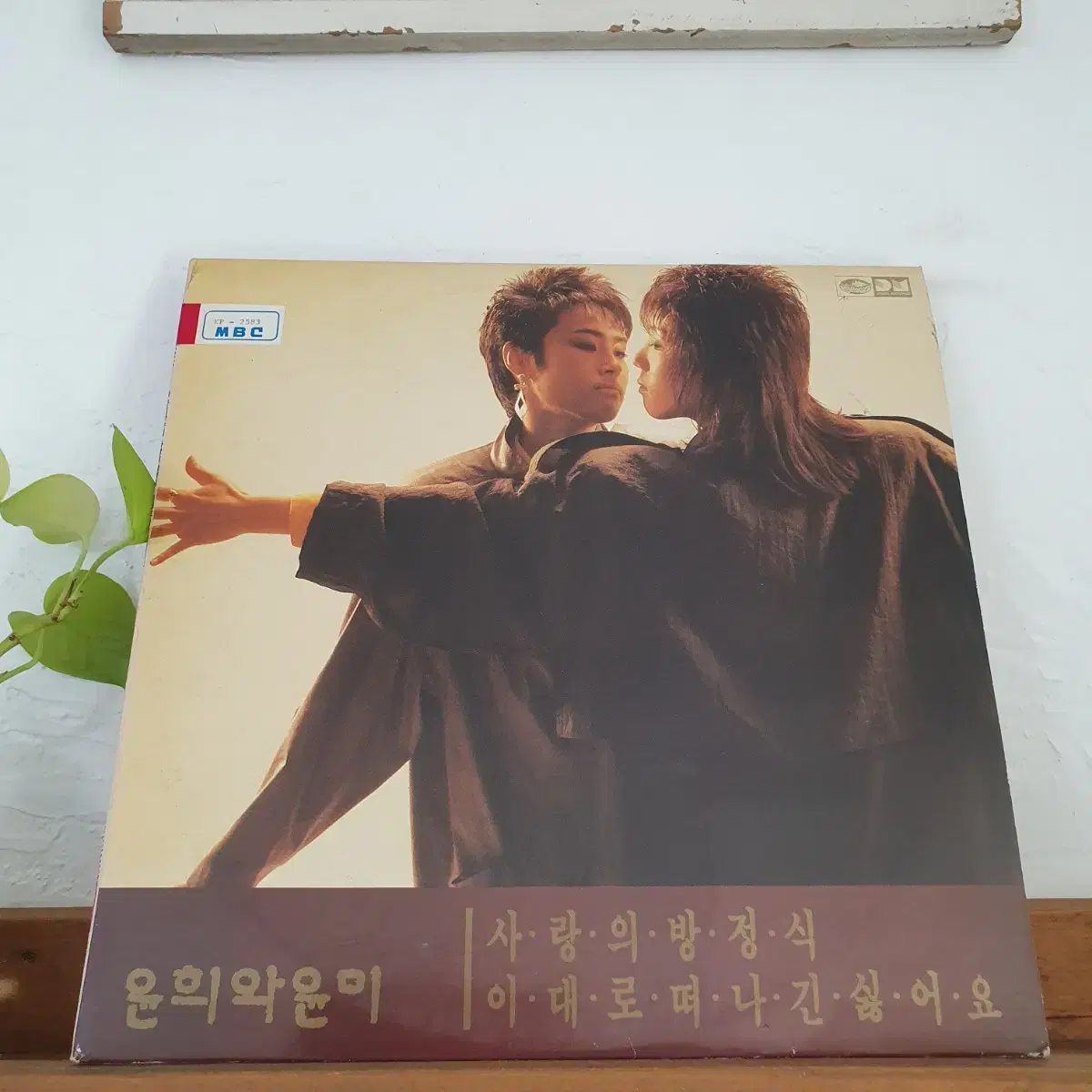 윤희와윤미 LP  1987    프로모션홍보용 비매